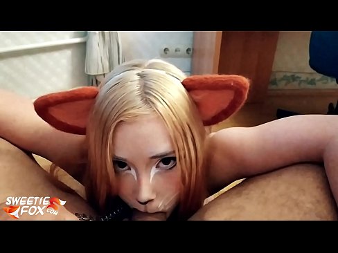 ❤️ Kitsune swallow dick agus cum ina bhéal ❤❌  Porn bhaile  linn